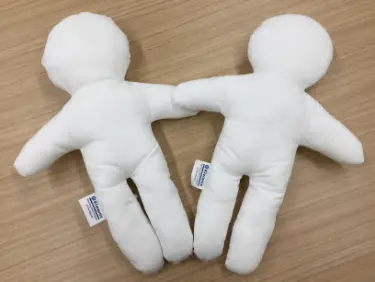 Kiwanis dolls created by employees